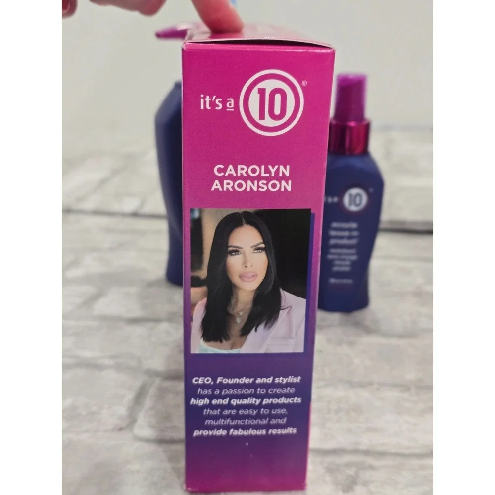 It's a 10 Miracle Moisture Trio Kit Shampoo, Conditioner, Leave In Product New